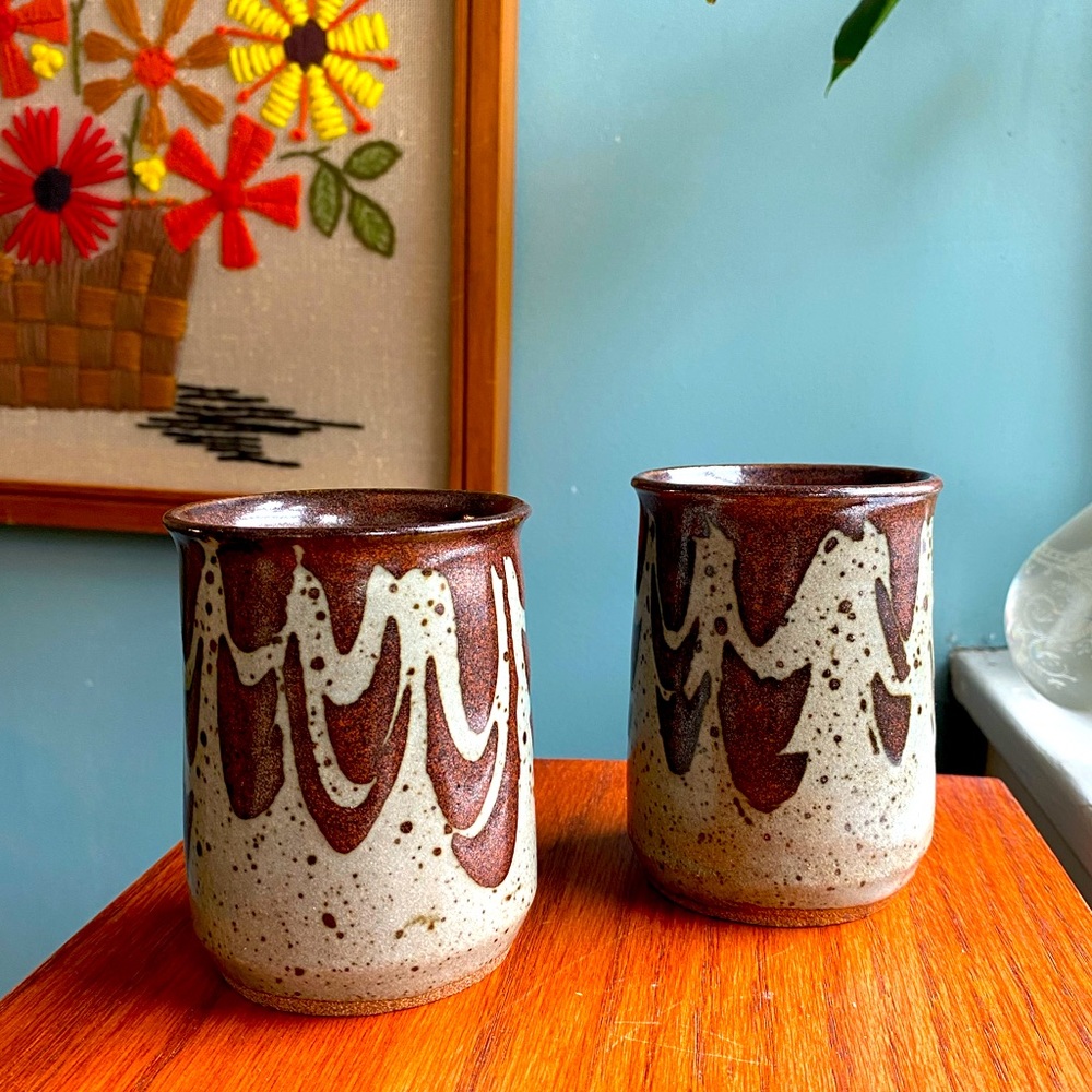 Handmade Stoneware tumblers